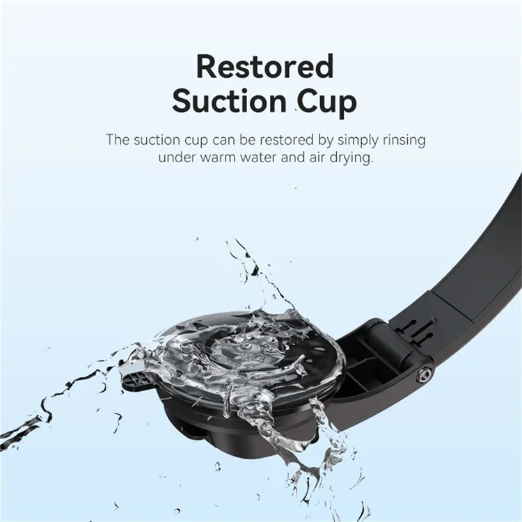 VENTION KSCB0 One Touch Clamp Car Phone Holder Suction Cup Mount Bracket for Dashboard / Windshield