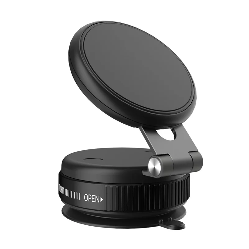 MA-151M Vacuum Suction Cup Mount Foldable Magnetic Phone Holder Retractable Car Cellphone Bracket