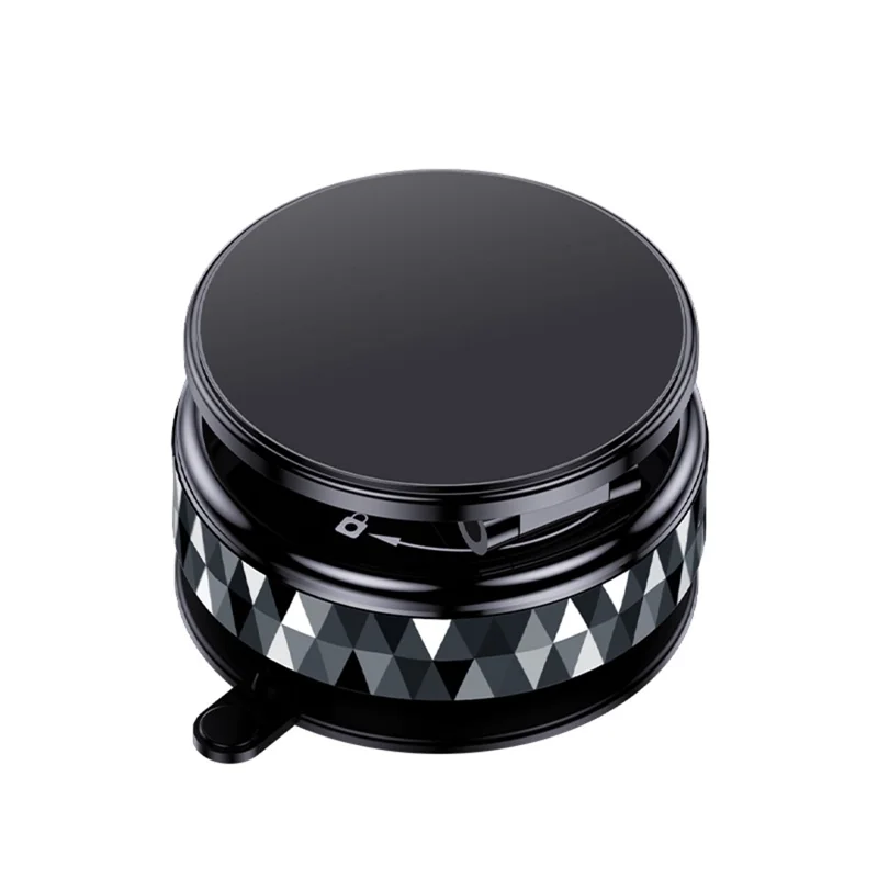 Support Magnétique de Téléphone de Voiture K13 Rotation à 360 Degrés Ventouse Porte-Téléphone - Noir