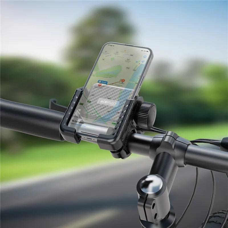 ACEFAST D58 Fahrrad-Handyhalterung Universelle Lenkerklemme für Smartphones von 4,7-6,9 Zoll