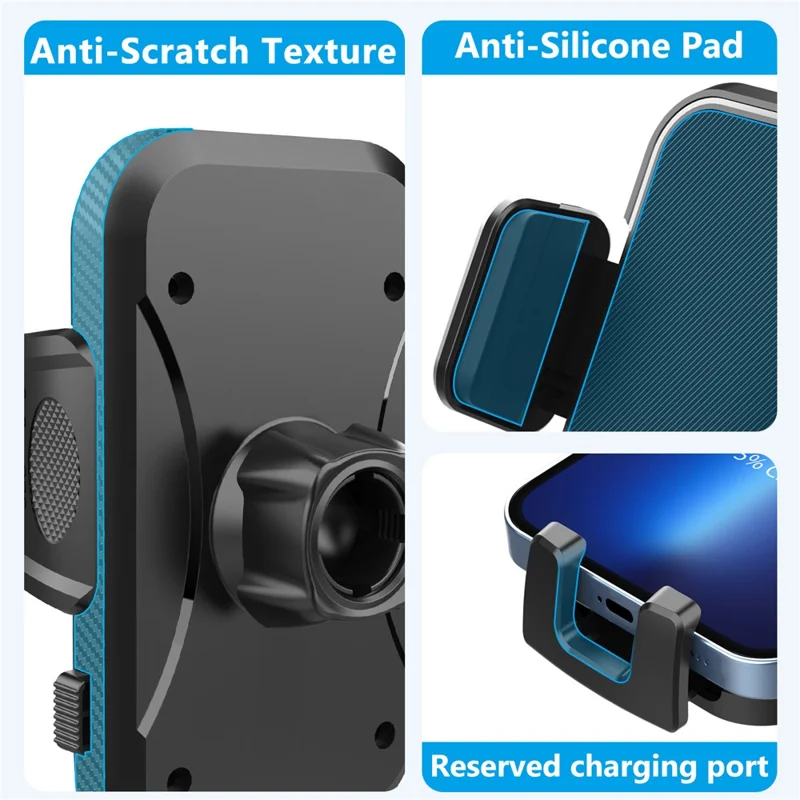 ML238 Adjustable Long Neck Car Cup Holder Phone Mount 360 Degree Rotation Universal Smartphone Stand