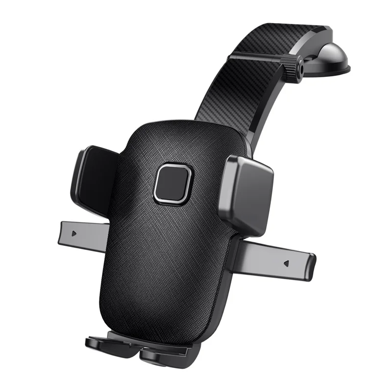 ML-190 Car Suction Cup Mount Extendable Rod Phone Holder 360 Degree Rotation Cellphone Stand