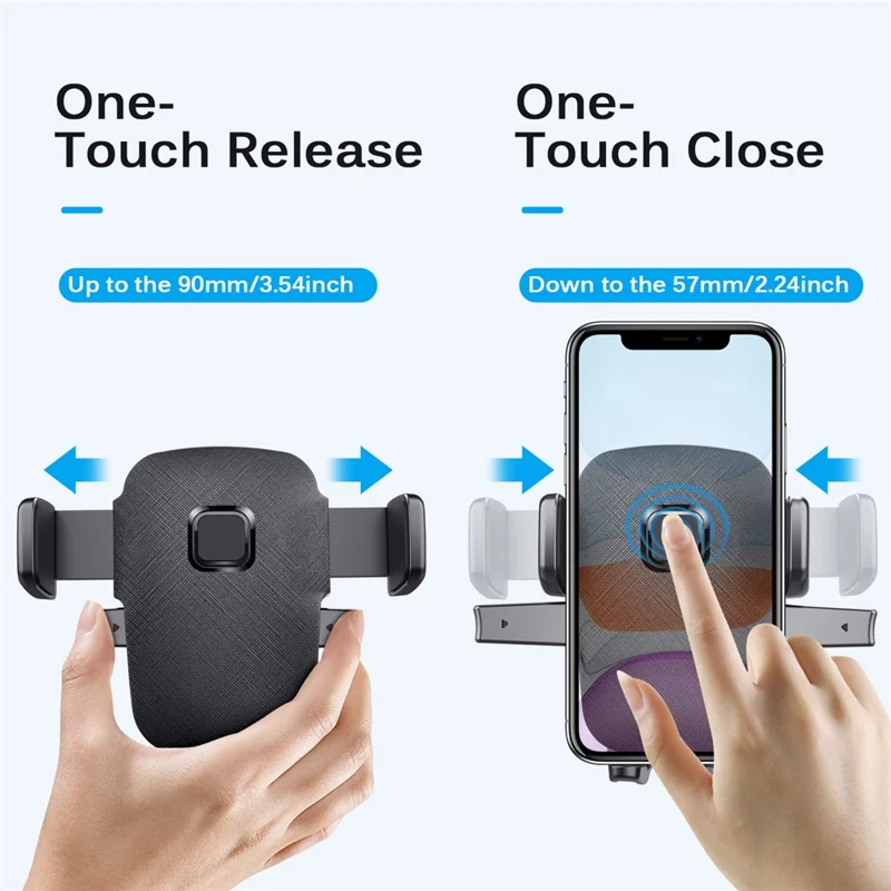 ML-197 For Car Dashboard / Windshield Extendable Arm Phone Holder 360 Degree Rotation Suction Cup Mount Bracket