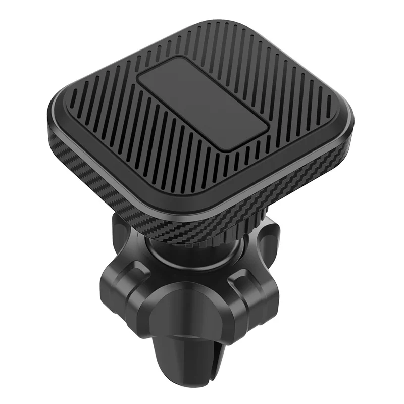 ML172 360 Degree Rotation Car Air Vent Square Magnetic Phone Holder Bracket for 4 - 7 Inch Phones