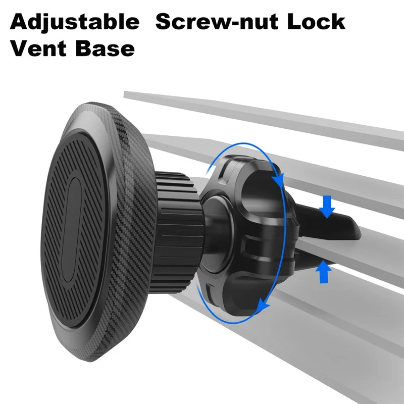 ML178 360 Degree Rotation Magnetic Phone Holder Anti Shake Car Air Vent Mount Bracket