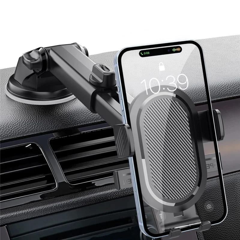 ML229 Suction Cup Mount Extendable Arm Adjustable Phone Holder for Car Dashboard / Windshield