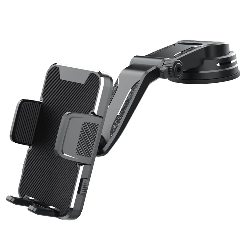 ML241 Car Phone Holder 360 Degree Rotation Adjustable Arm Suction Cup Mount Bracket