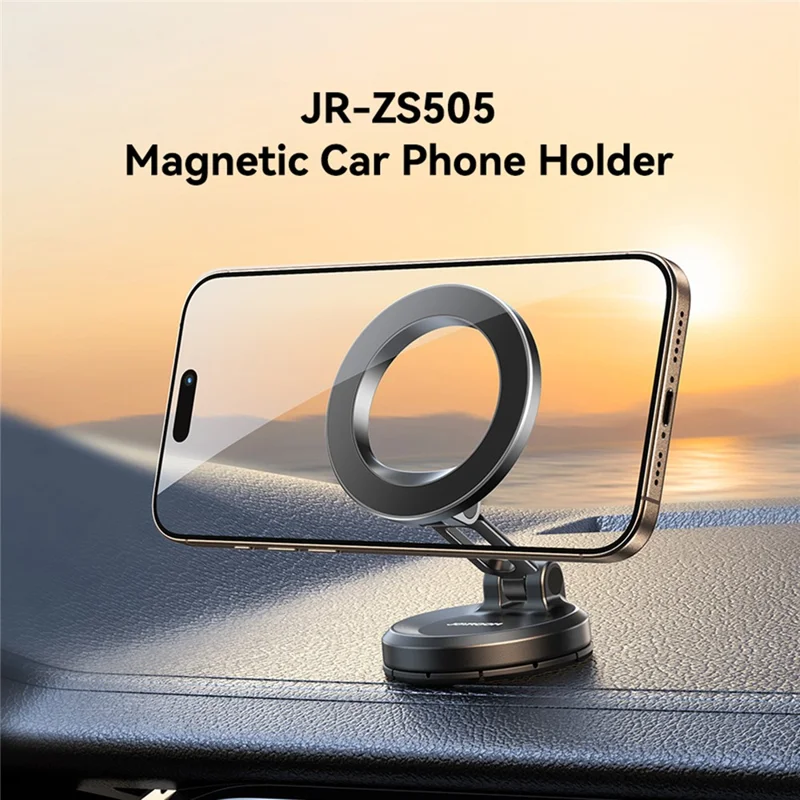 Suporte Veicular JOYROOM JR-ZS505 Compatível com MagSafe, Dobrável, Suporte Magnético com Rotação de 360°