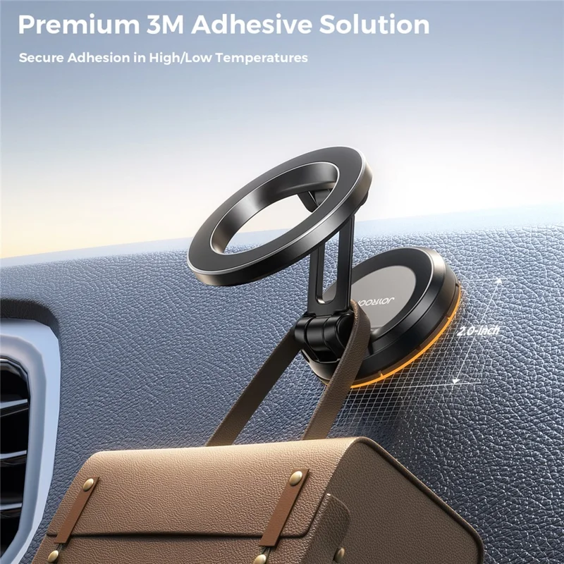 Suporte Veicular JOYROOM JR-ZS505 Compatível com MagSafe, Dobrável, Suporte Magnético com Rotação de 360°
