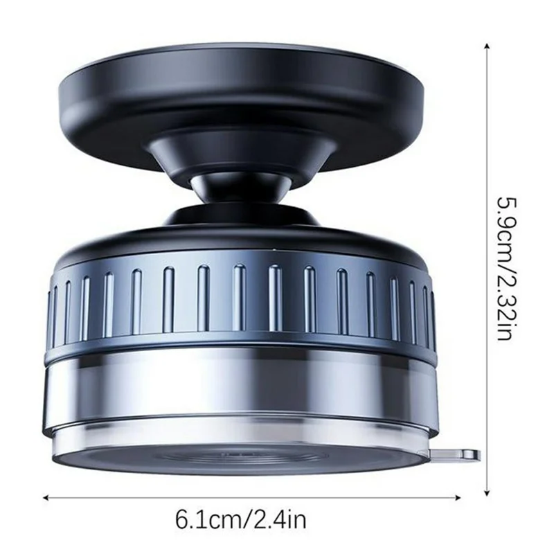 X50 Car Dashboard Windscreen Suction Cup Phone Holder 360 Degree Rotation Magnetic Mount Stand - Black
