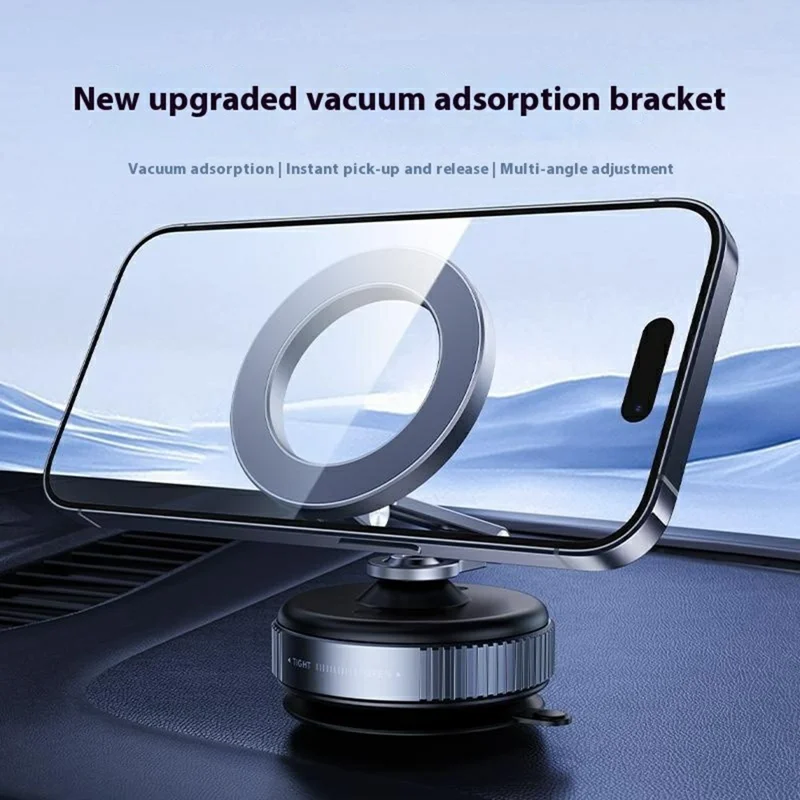 X54 Magnetic Car Phone Holder Dashboard Windshield Suction Cup Mount Foldable Navigation Stand