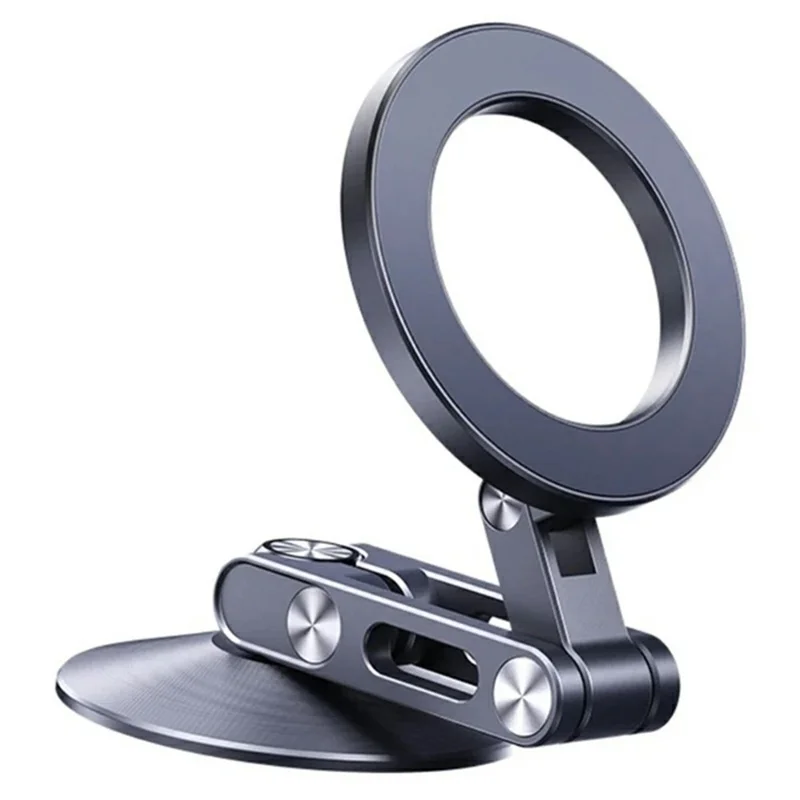 Z18 Aluminum Alloy Car Phone Mount 360 Degree Rotation Anti Shake Magnetic Cellphone Holder