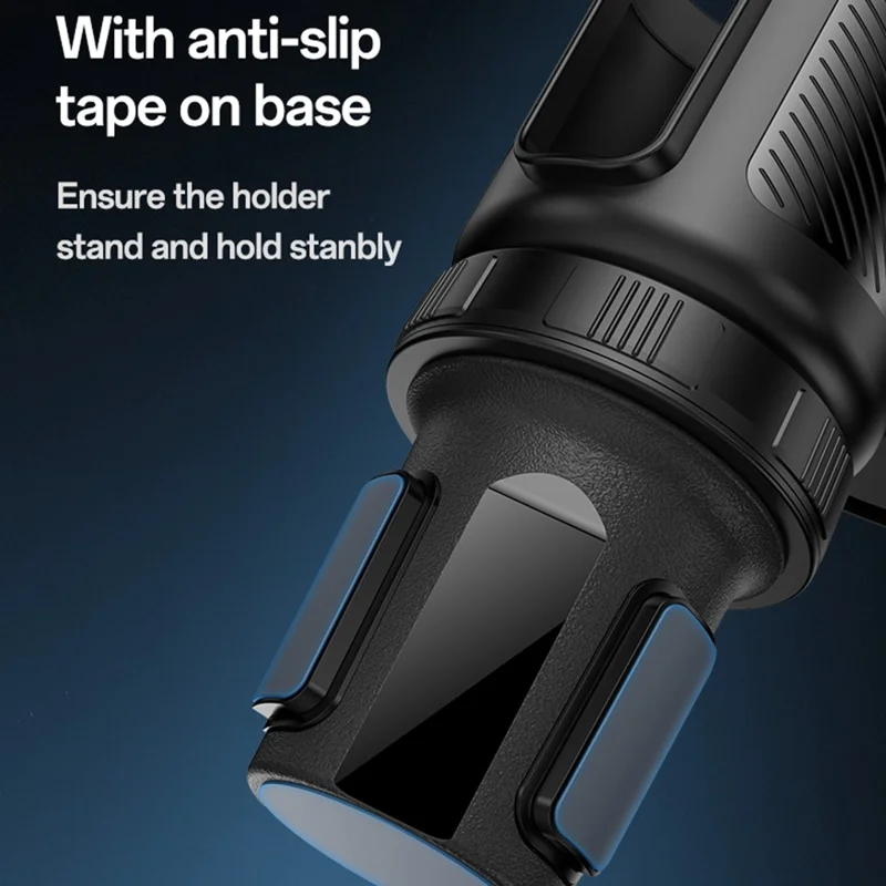 YESIDO C273 2 in 1 Car Cup Holder Phone Mount Adjustable 4.7-7.2 Inch Cellphone Bracket