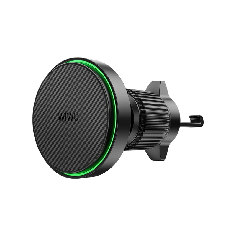 WIWU CH-325 Qi 2.0 Magnetic Car Wireless Charger 15W Fast Charging Air Vent Mount Bracket