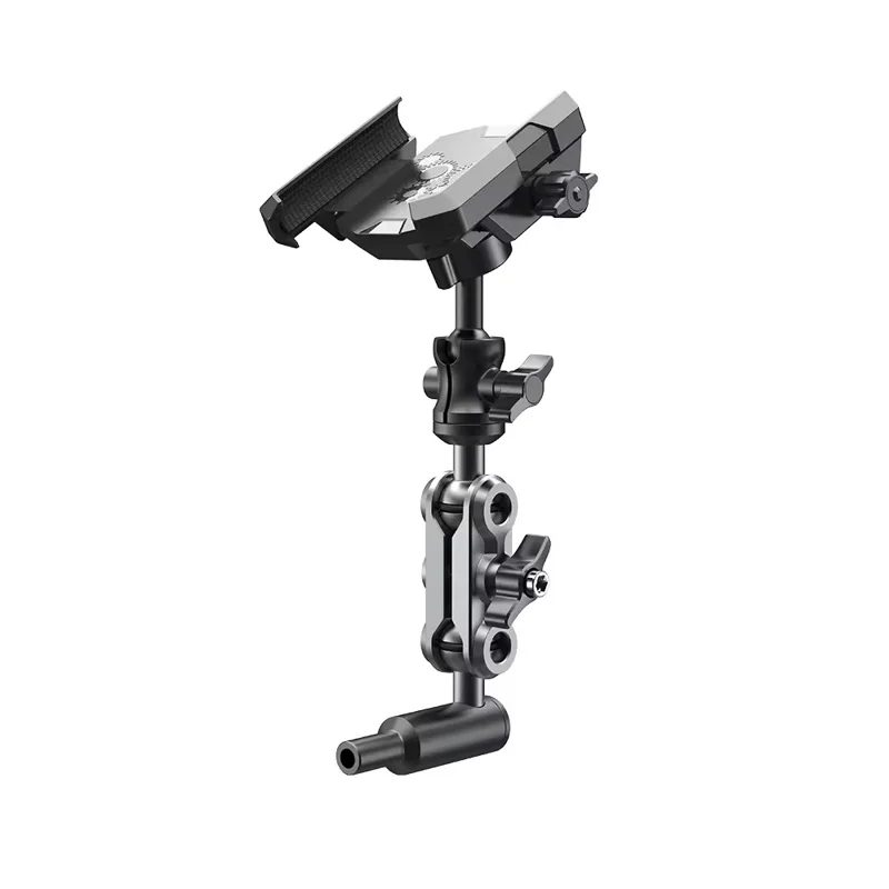 A037 Car Phone Mount for Land Cruiser / Prado / Tank 300 / 500 A-Pillar Adjustable Aluminum Alloy Cellphone Holder