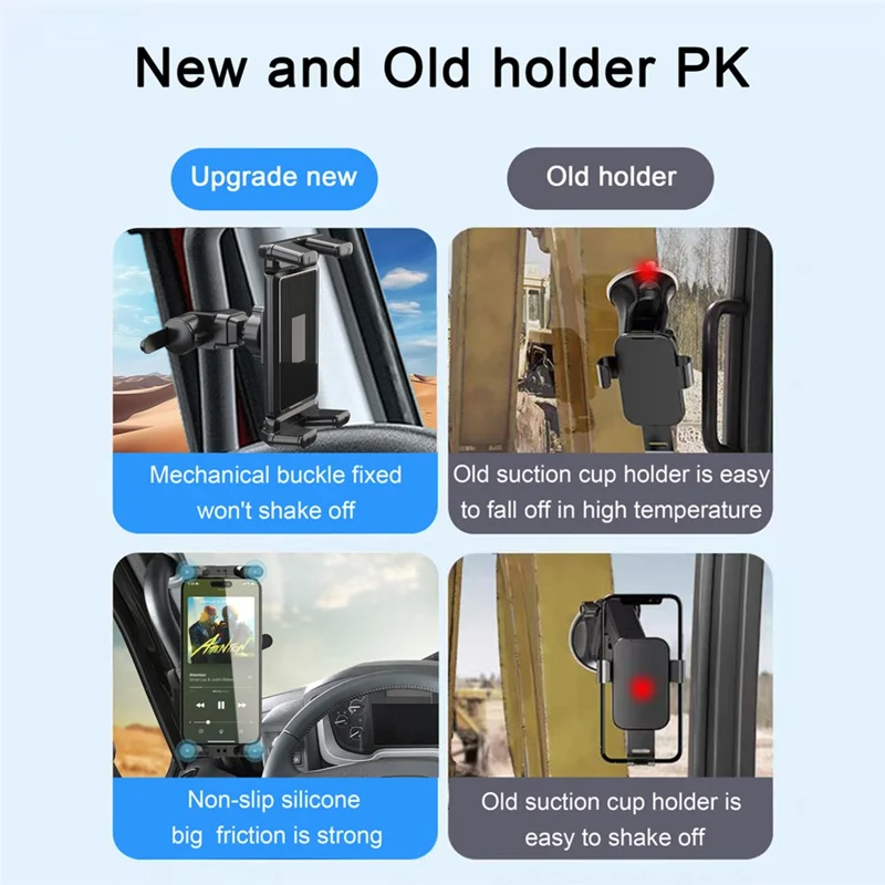 A006 360 Degree Rotatable Tablet Phone Mount Treadmill Spin Bike Vehicle Handle Installation Bracket