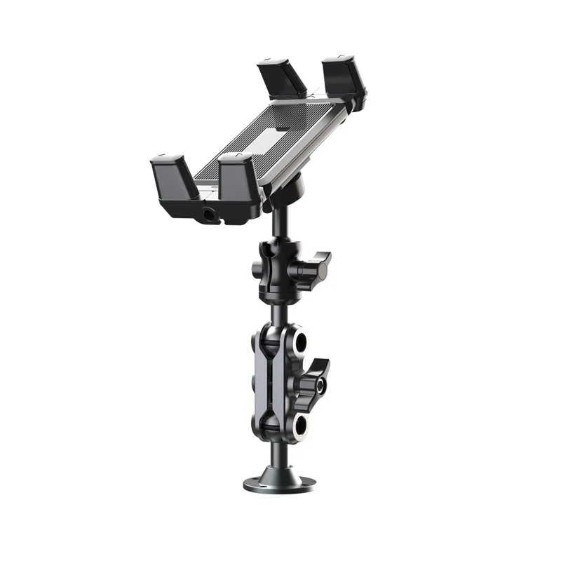 X039 Car Truck Boat Wall Mount Phone Holder Heavy Duty Adjustable Tablet Stand with Aluminum Drill Base