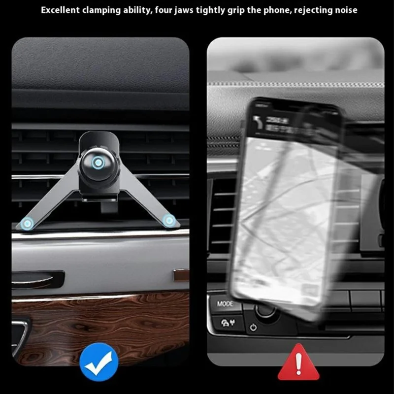 C259 Car Air Vent Mount 360 Degree Rotation 7-12.9 Inch Phone Tablet Holder