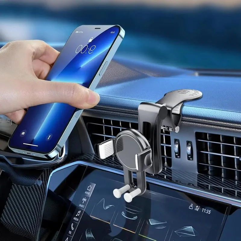 Support de téléphone multifonction pour tableau de bord de voiture YB25-3, support de navigation réglable en ABS