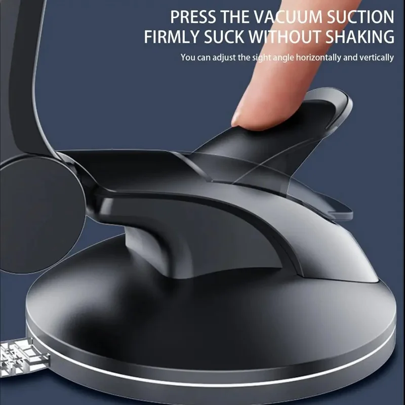 X253 Multifunctional 360 Degree Rotating Car Phone Mount Dashboard Suction Cup Holder