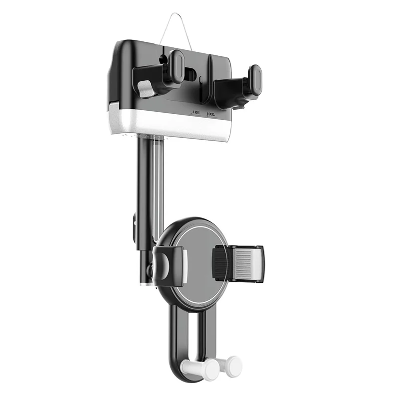 Support de téléphone pour rétroviseur de voiture H256 - Support de navigation pivotant à 360 degrés