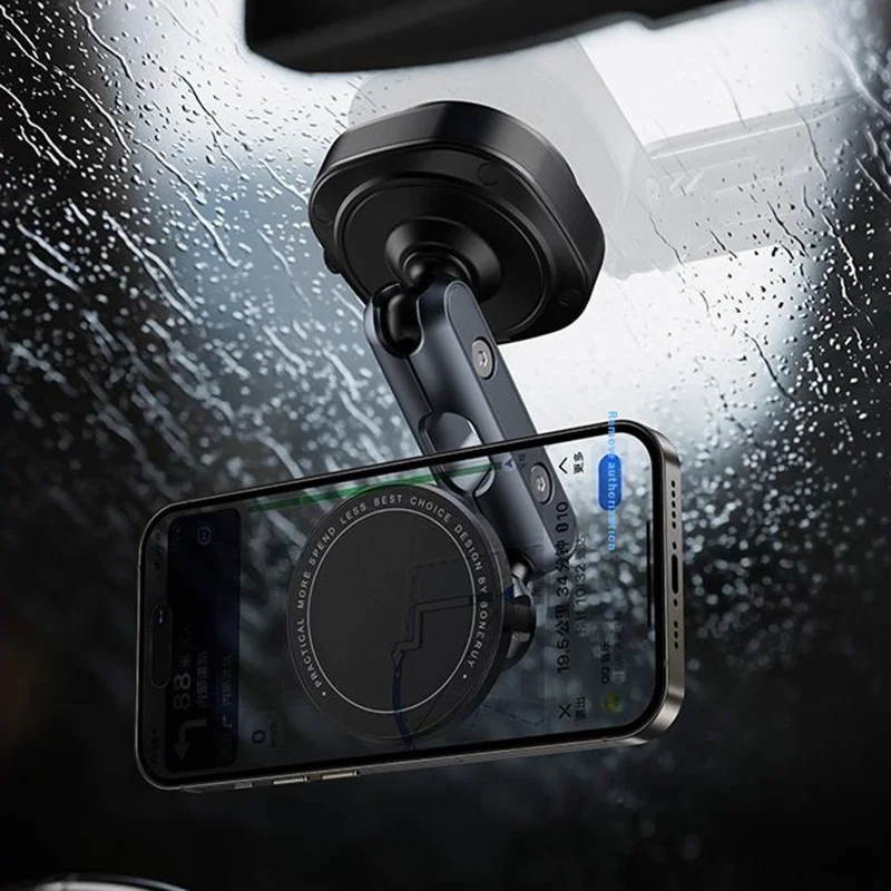 Suporte de celular para carro X75 Ventosa elétrica Suporte giratório de 360 graus Suporte magnético
