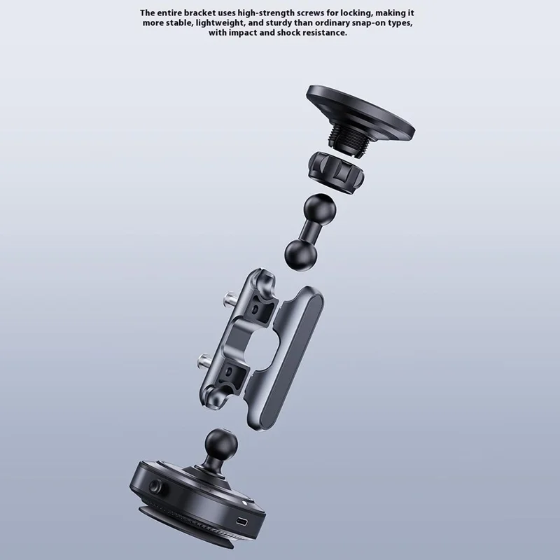 Suporte de celular para carro X75 Ventosa elétrica Suporte giratório de 360 graus Suporte magnético
