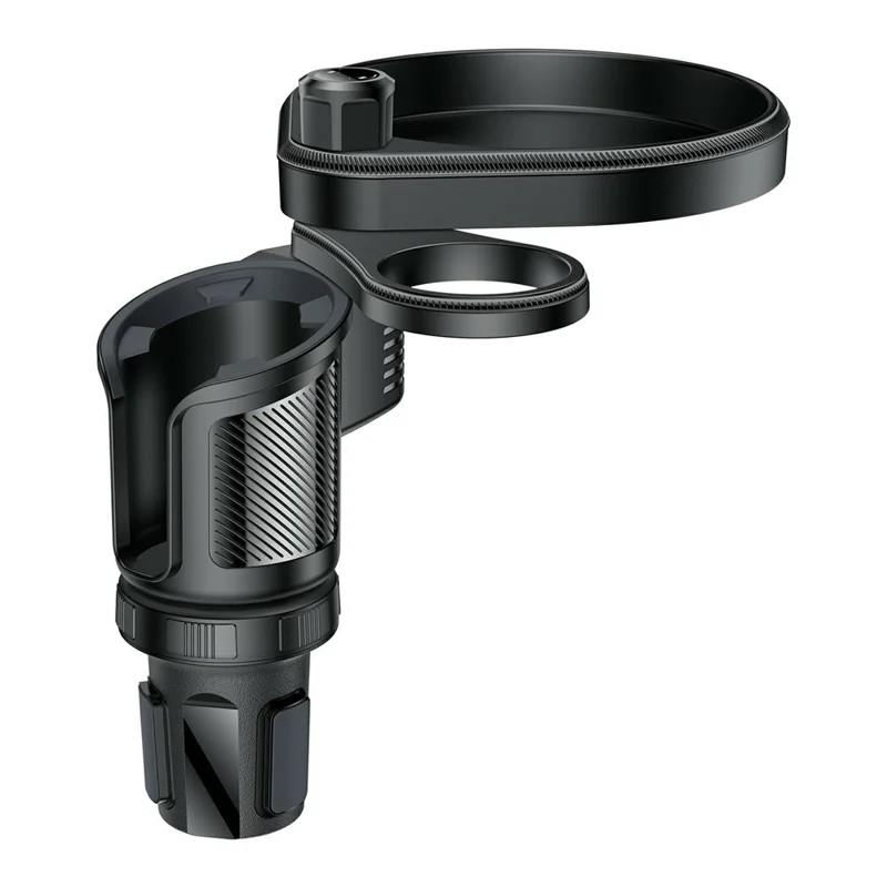 YESIDO C180 Multifunctional Cup Holder Food Tray with Expandable Base for Drinks Snacks Keys Organizer