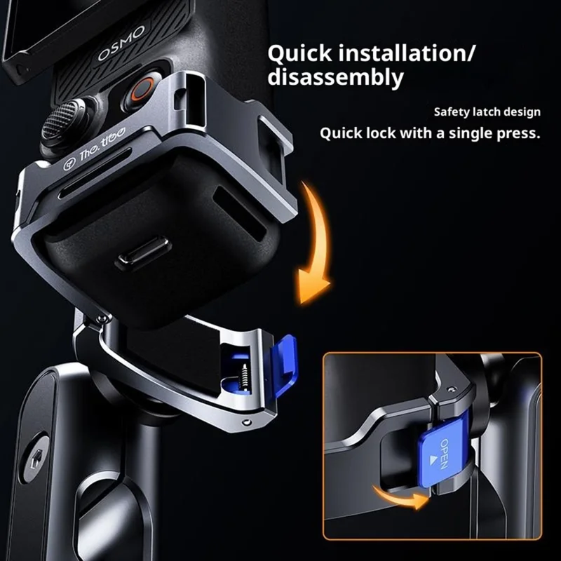 DJ3 til DJI Osmo Pocket vaccumsugemontage Tilbehør Udviklingskit til actionkamera til biloptagelser