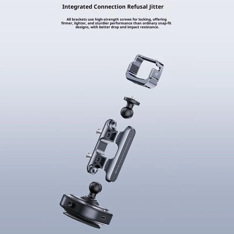 DJ3 til DJI Osmo Pocket vaccumsugemontage Tilbehør Udviklingskit til actionkamera til biloptagelser