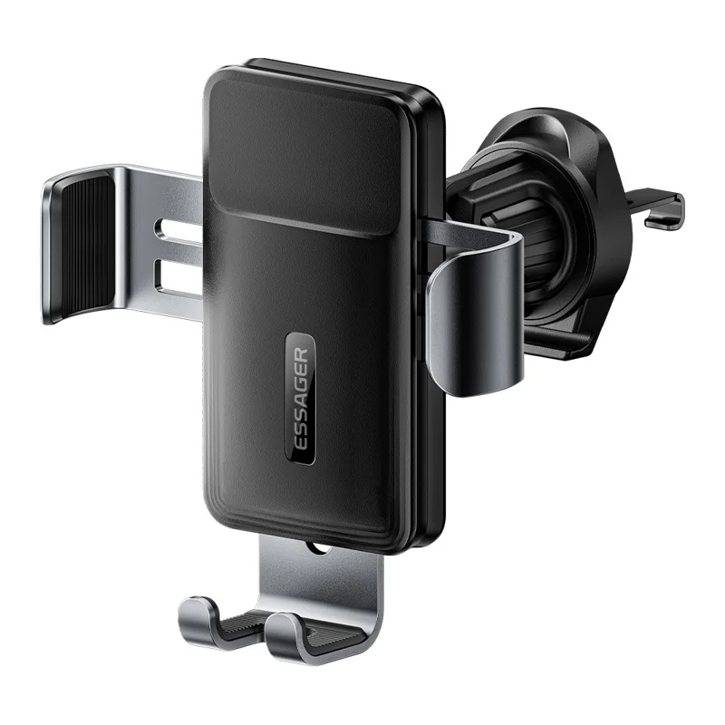 ESSAGER EZJZL-FW01-Z Car Phone Mount for 4.7-6.9 inch Devices 360° Rotation Gravity Adjusted Base