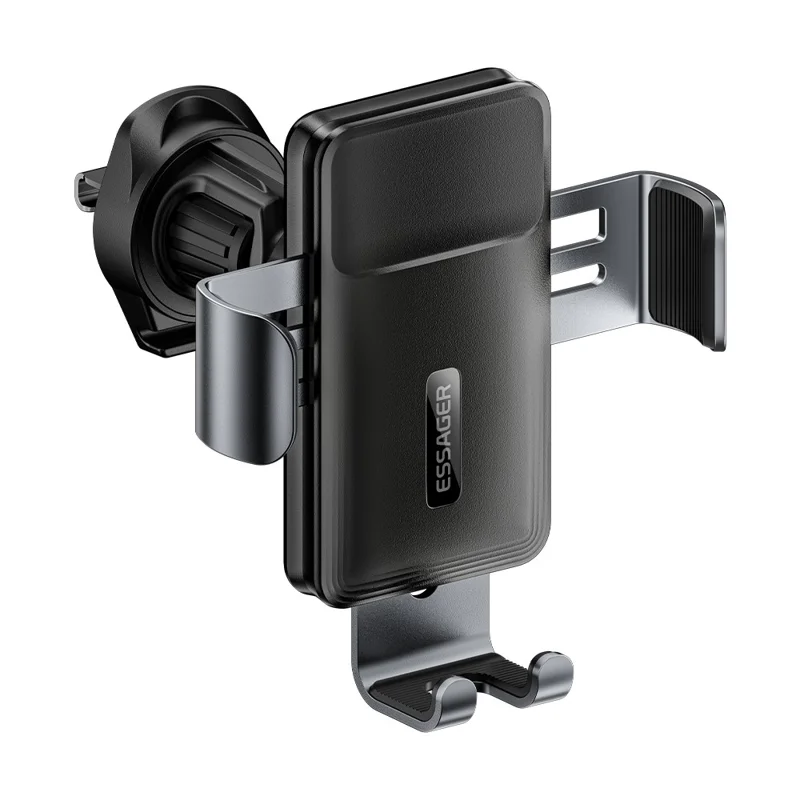 ESSAGER EZJZL-FW01-Z Car Phone Mount for 4.7-6.9 inch Devices 360° Rotation Gravity Adjusted Base