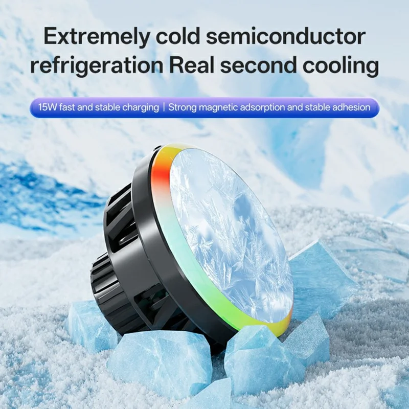 15W Magnetic Wireless Car Charger for Phones Fast Charging Phone Holder - Black