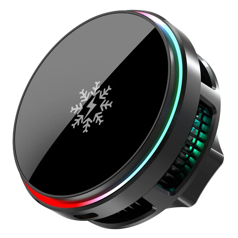 Carregador Sem Fio para Carro com Refrigeração Magnética S32 15W, Suporte para Celular e Carregamento Rápido