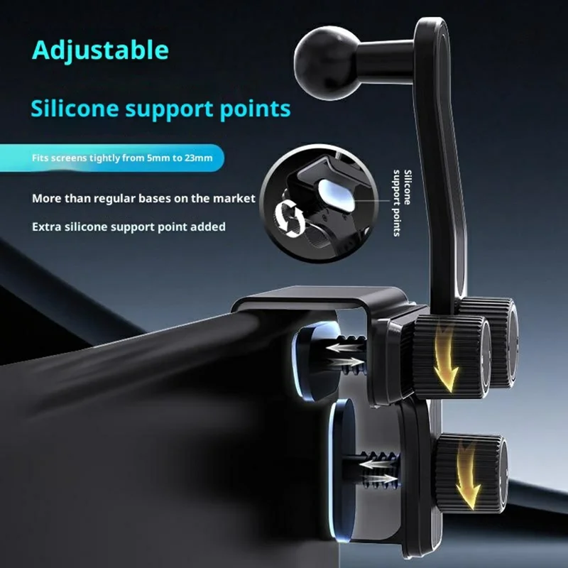 P1 Car Phone Holder 90° Extendable Adjustable Car Phone Mount Strong Load-Bearing Navigation Stand