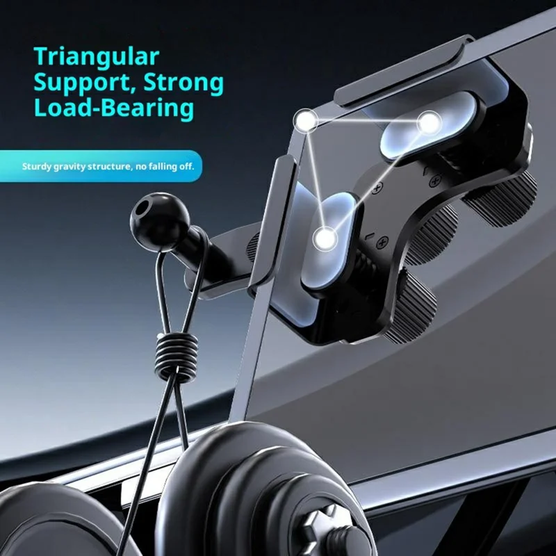 P1 Car Phone Holder 90° Extendable Adjustable Car Phone Mount Strong Load-Bearing Navigation Stand