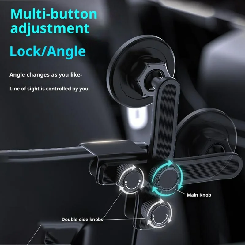 P2 Compatible with Magsafe Magnetic Car Phone Holder Strong Magnetic Navigation Stand