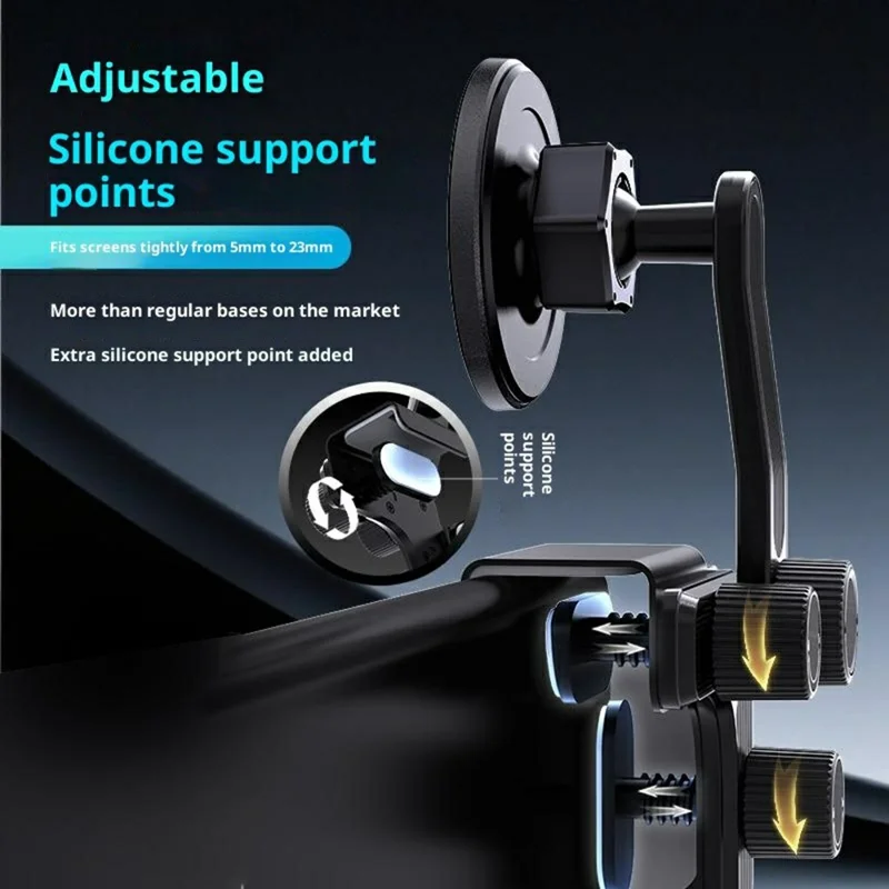 P2 Compatible with Magsafe Magnetic Car Phone Holder Strong Magnetic Navigation Stand