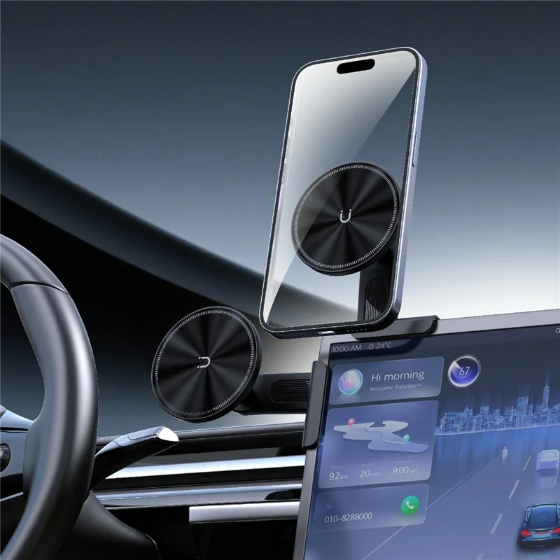 P2 Compatible with Magsafe Magnetic Car Phone Holder Strong Magnetic Navigation Stand