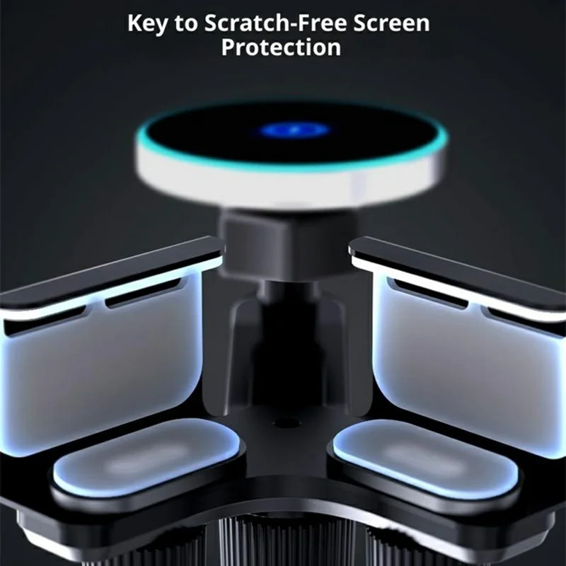 Chargeur sans fil magnétique pour voiture compatible avec MagSafe 15W, support de téléphone pour voiture résistant à la chaleur