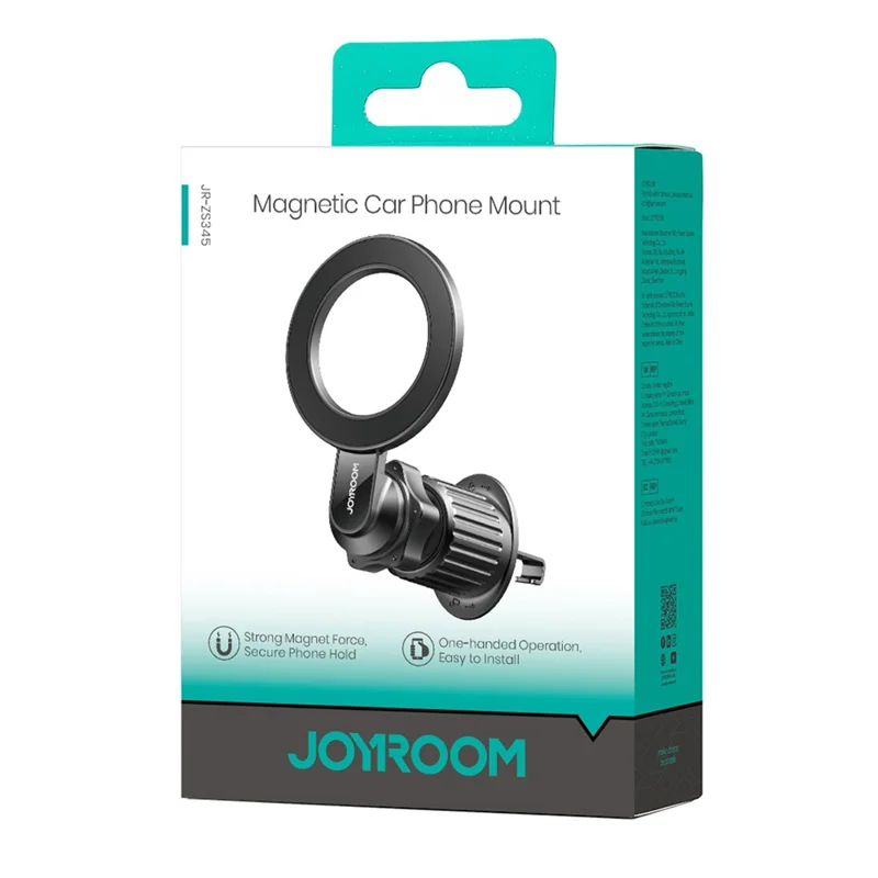 Support Téléphone Aimant Monture Ventilation Voiture JOYROOM JR-ZS345 Support Téléphone Rotatif 360 Degrés