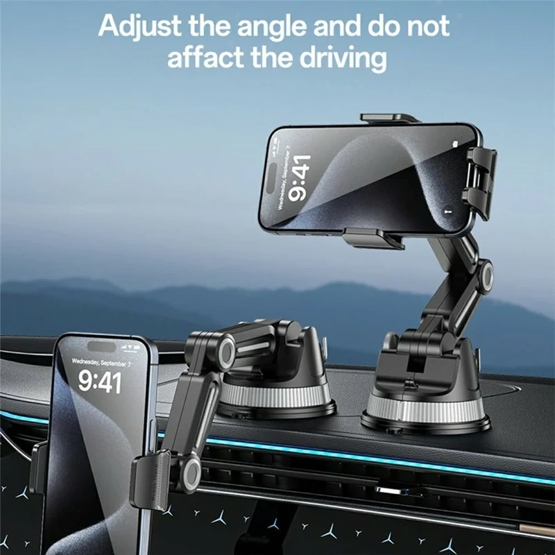 YESIDO C275 Car Dashboard Mount Suction Cup Base Truck Phone Holder Bracket for 4.7-7.2 Cellphones