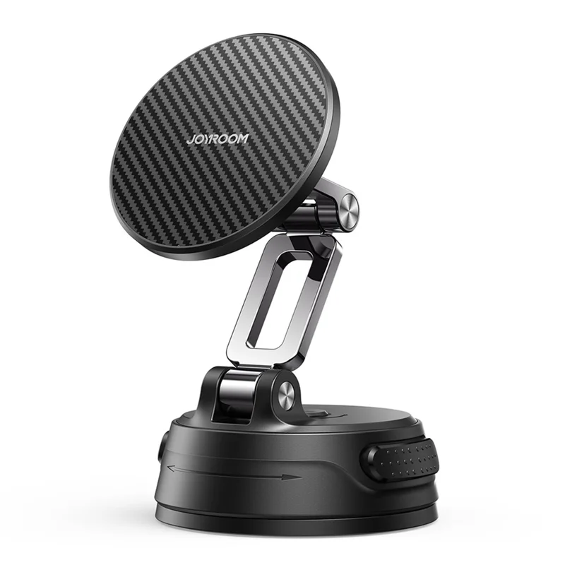 Suporte de Telemóvel para Carro Dobrável Magnético JOYROOM JR-ZS510 com Base de Ventosa - Preto