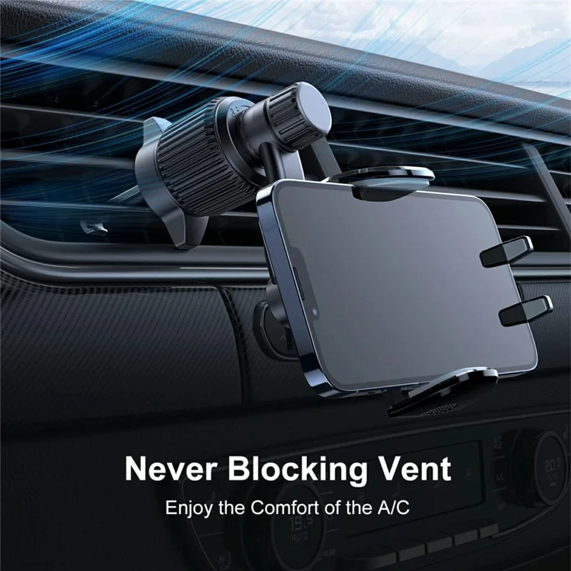 RORHXIA PG01 Car Vent Phone Mount 360 Degree Rotation Phone Holder