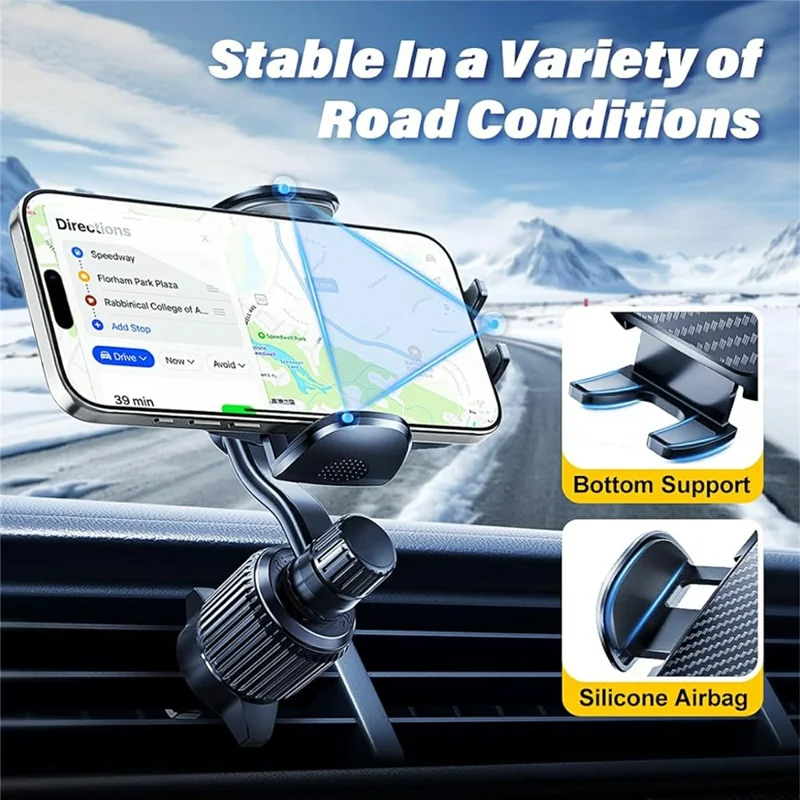 RORHXIA PG01 Car Vent Phone Mount 360 Degree Rotation Phone Holder