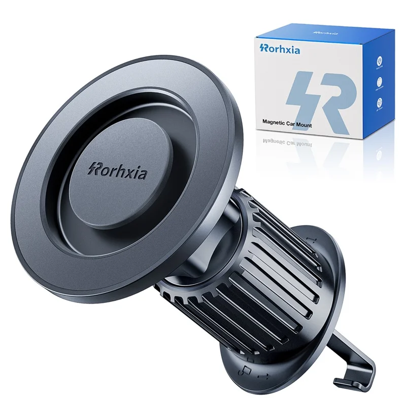 RORHXIA XJ-Vent Magnetic Car Mount Air Vent Phone Holder 360 Degree Rotation Stand