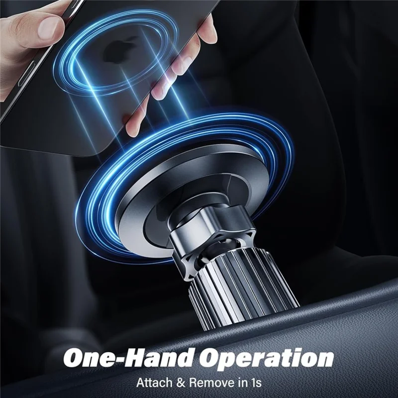 RORHXIA XJ-Vent Magnetic Car Mount Air Vent Phone Holder 360 Degree Rotation Stand