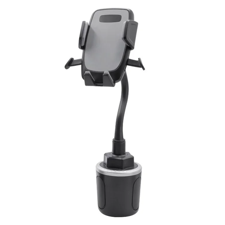 A083+X905 360 Degrees Rotating Flexible Gooseneck Car Cup Holder 3.8-6.8 inch Phone Stand Bracket