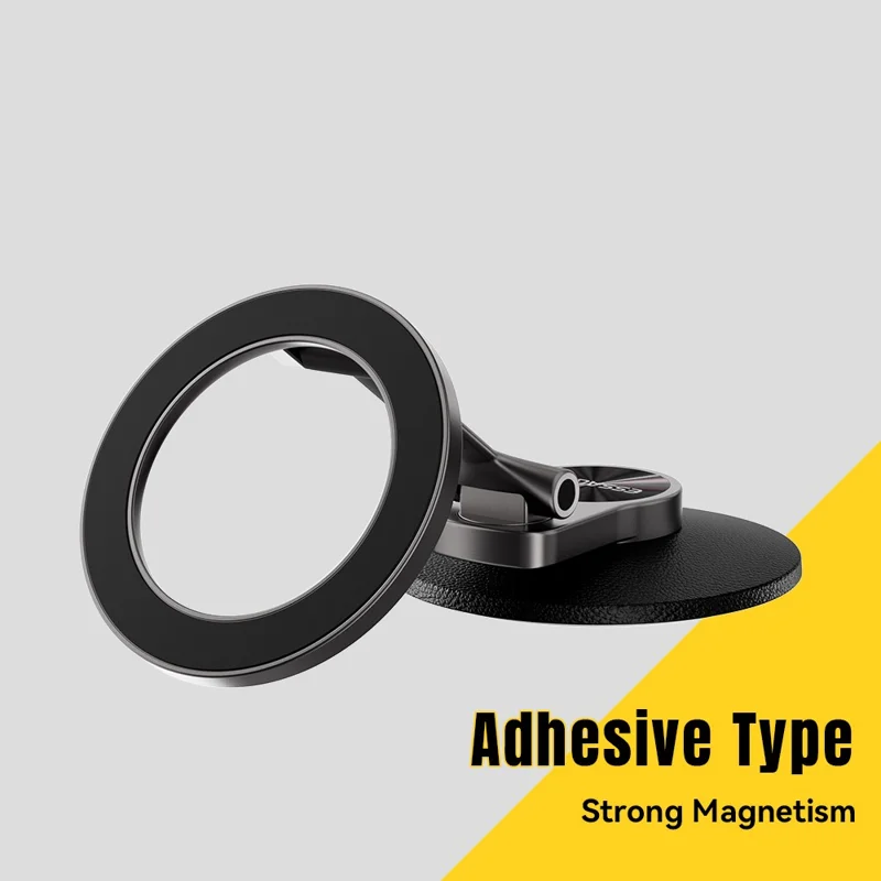 ESSAGER Magnetic Adhesive Car Mount 4-Axis 1080° Rotating Phone Holder for Car Dashboard