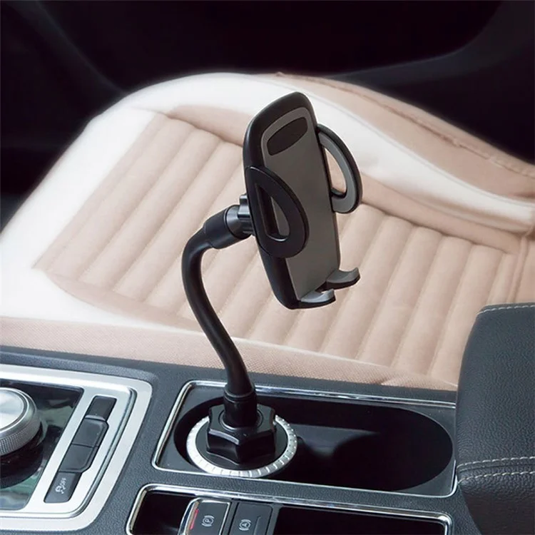 A64+X905 360 Degrees Rotating Universal Car Cup Holder Phone Support Stand Bracket